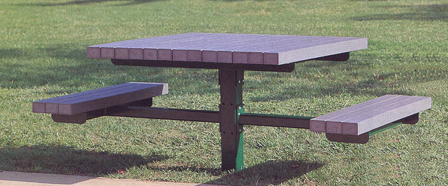 Four-Seat Park Bench